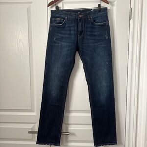 Boss Dark Blue Straight Jeans